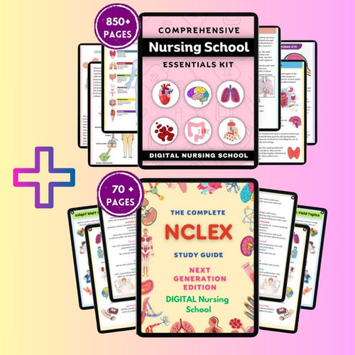 Comprehensive Nursing School Essentials Kit