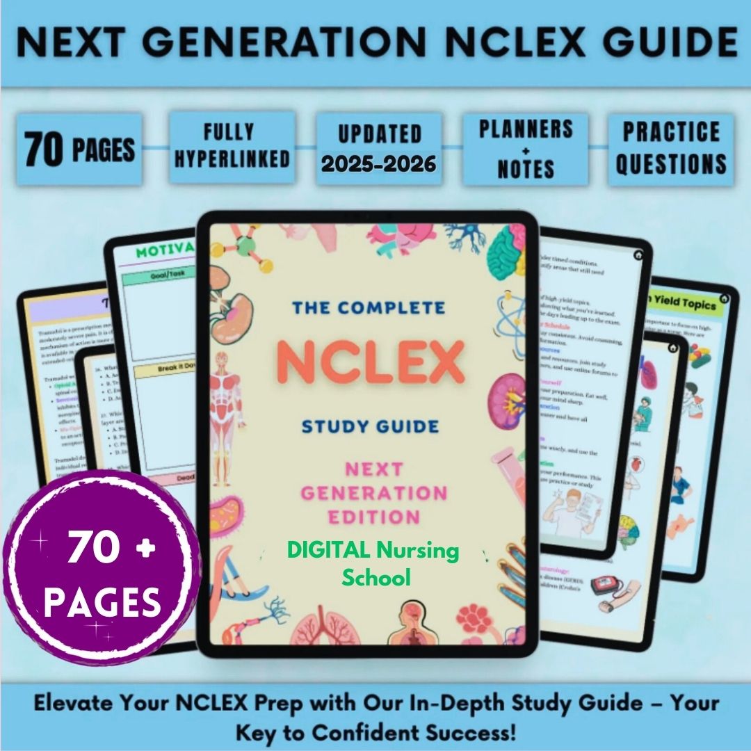 Comprehensive Nursing School Essentials Kit