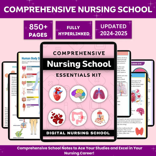 Comprehensive Nursing School Essentials Kit